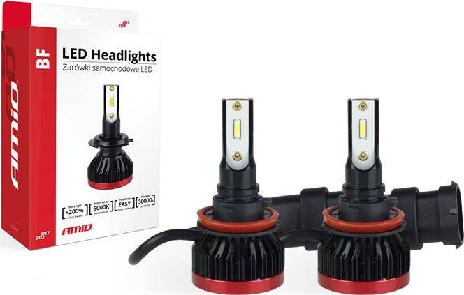 AMiO Żarówki samochodowe LED BF Series AMiO H8/H9/H11