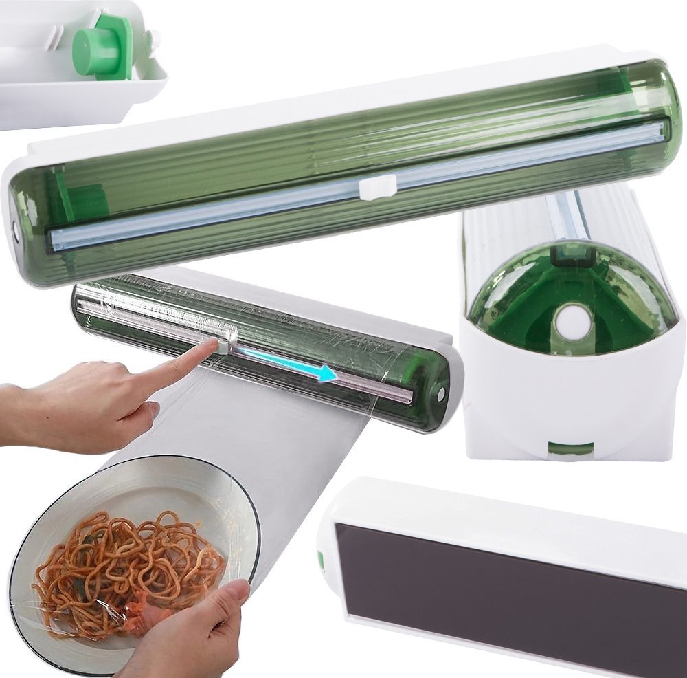 Verk Dozownik kuchenny do folii spożywczej obcinacz podajnik folii kuchennej Dozownik kuchenny do folii spożywczej obcinacz podajnik folii kuchennej