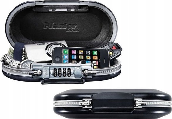 MasterLock Kasetka przenośna osobista 5900D - grafitowo-srebrna