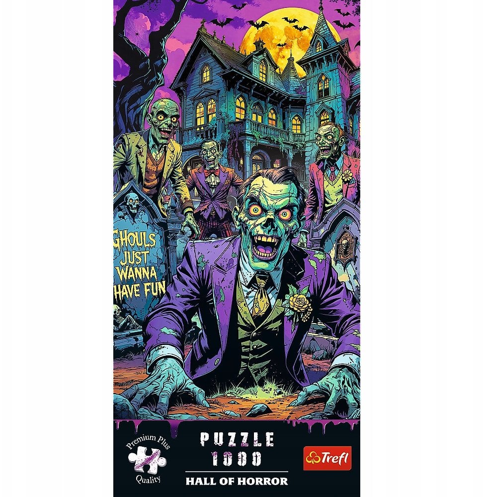 PUZZLE 1000 PremPlus HallOfHorror Zombie 12132