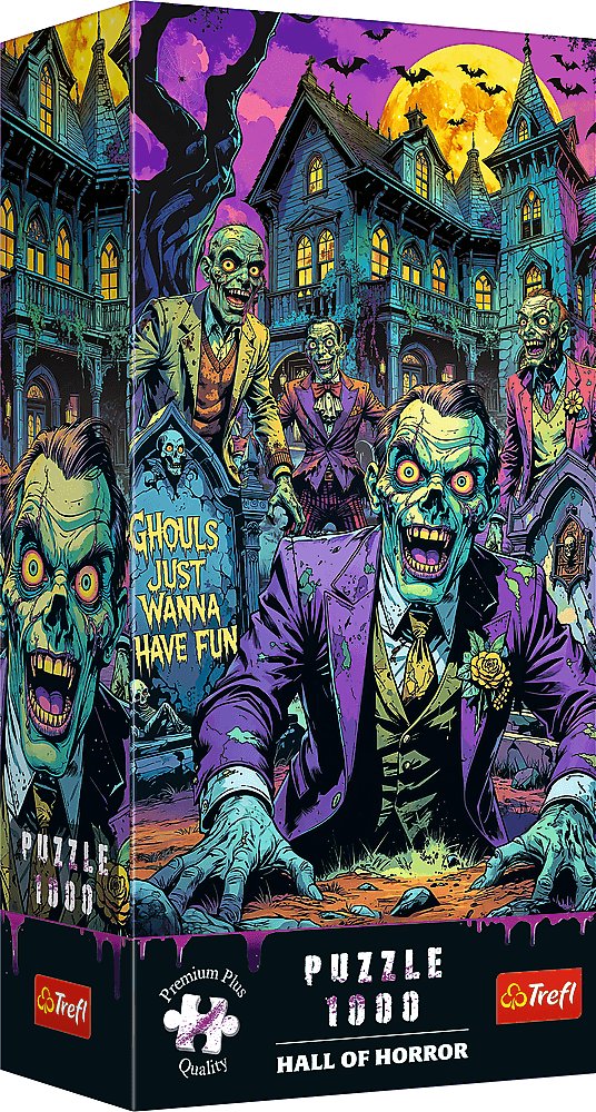 Trefl Puzzle Premium Plus Quality Hall of Horror: Zombie 1000 elementów