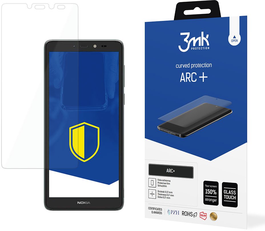 NOKIA C2 2ND EDITION - 3MK ARC+