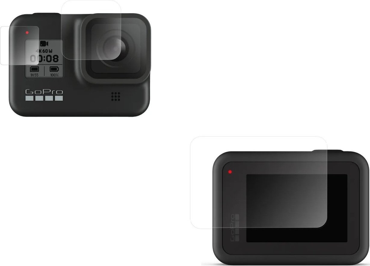Braders Szkło hybrydowe Braders Flexible (3w1) do kamer serii GoPro 8