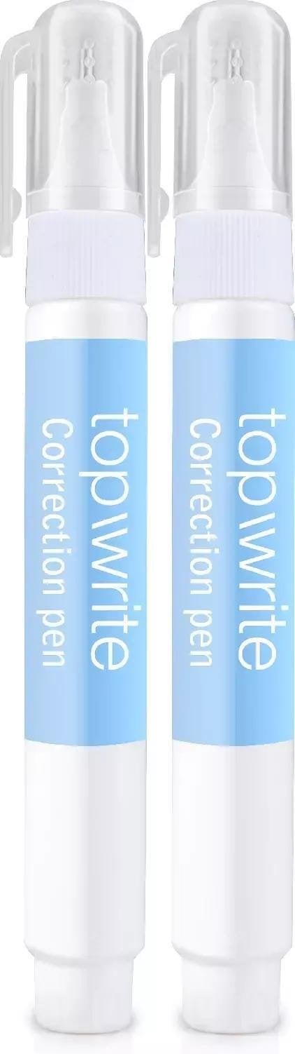 Topwrite Korektor w pisaku szkolny biurowy x2