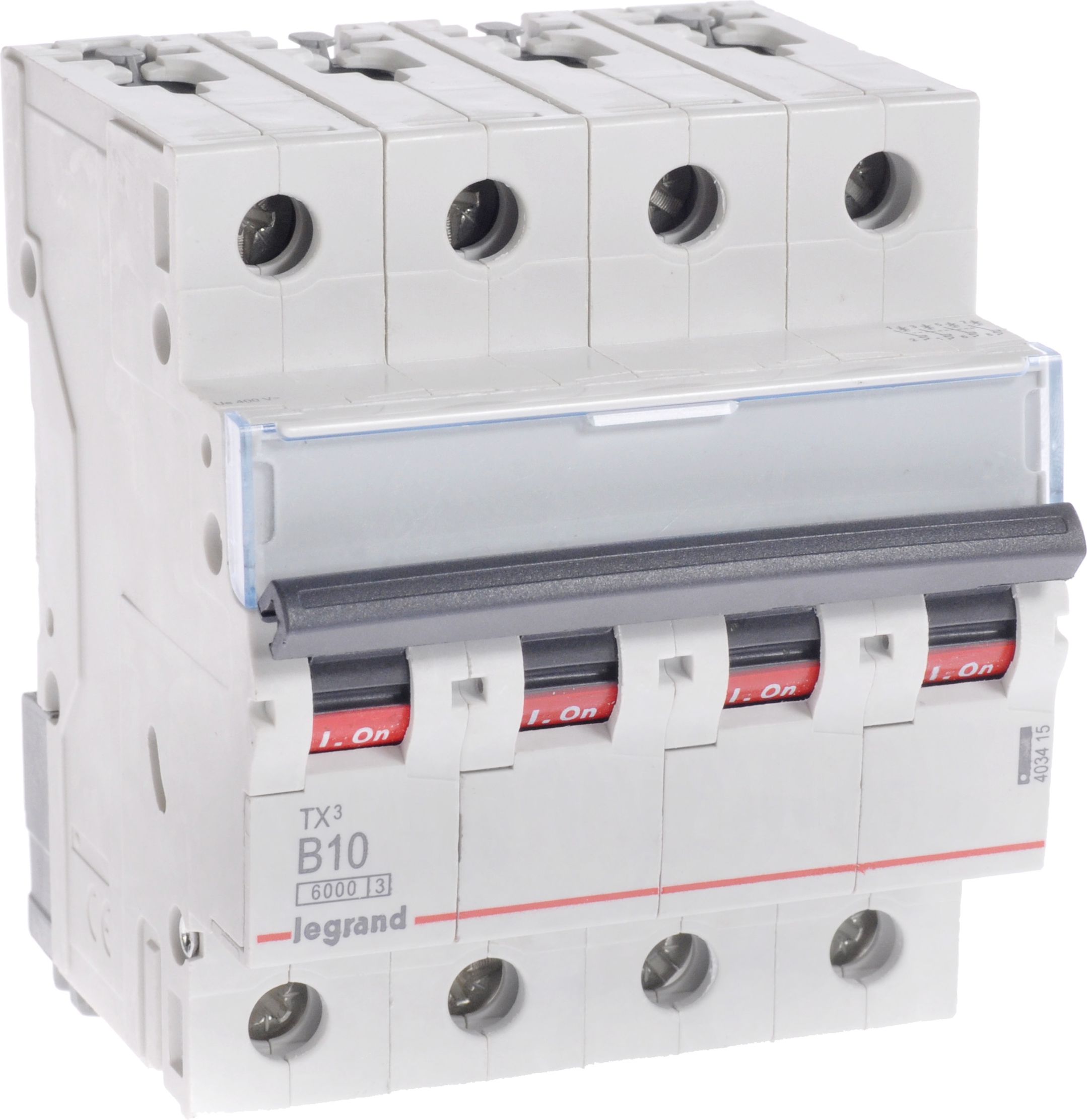 Legrand Wyłącznik nadprądowy S304 4P B 10A 6kA AC - 403415