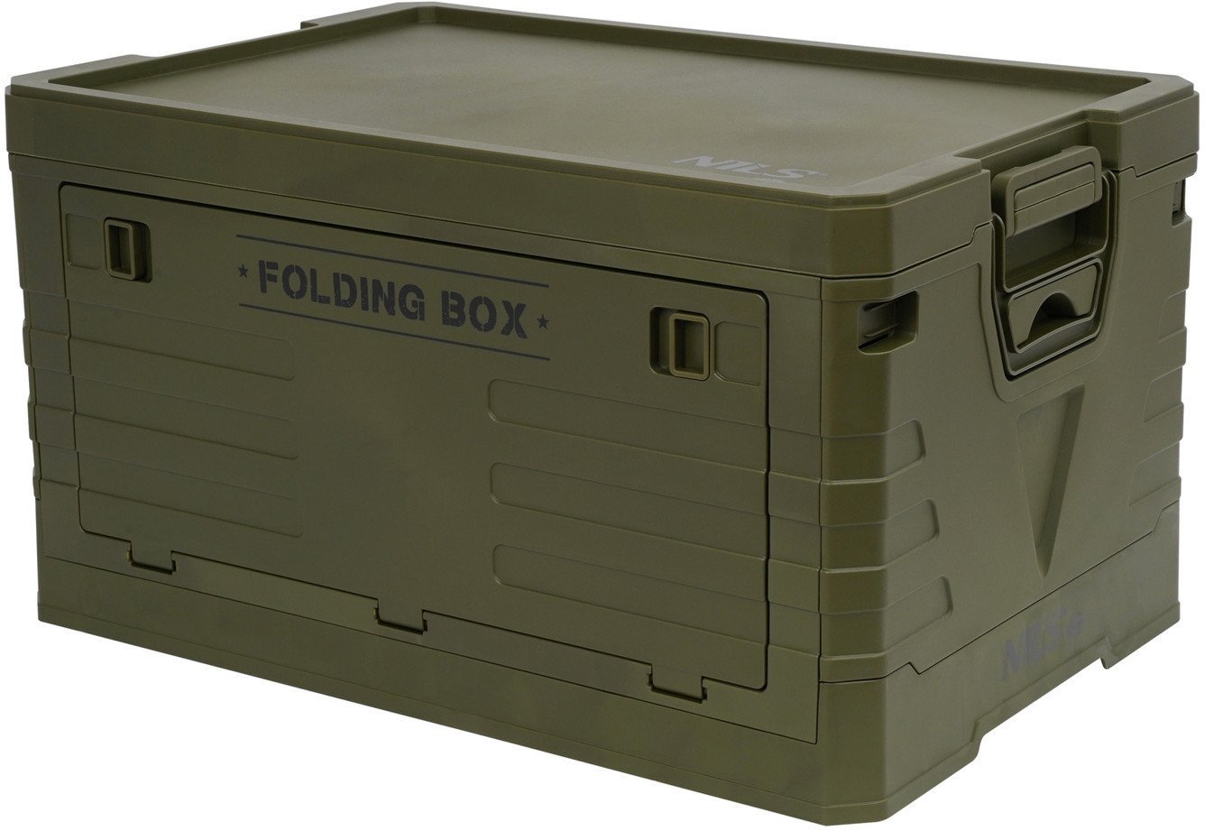 Nils Extreme Camp Składana skrzynia turystyczna NCB4004 50L z uchwytami, zielona