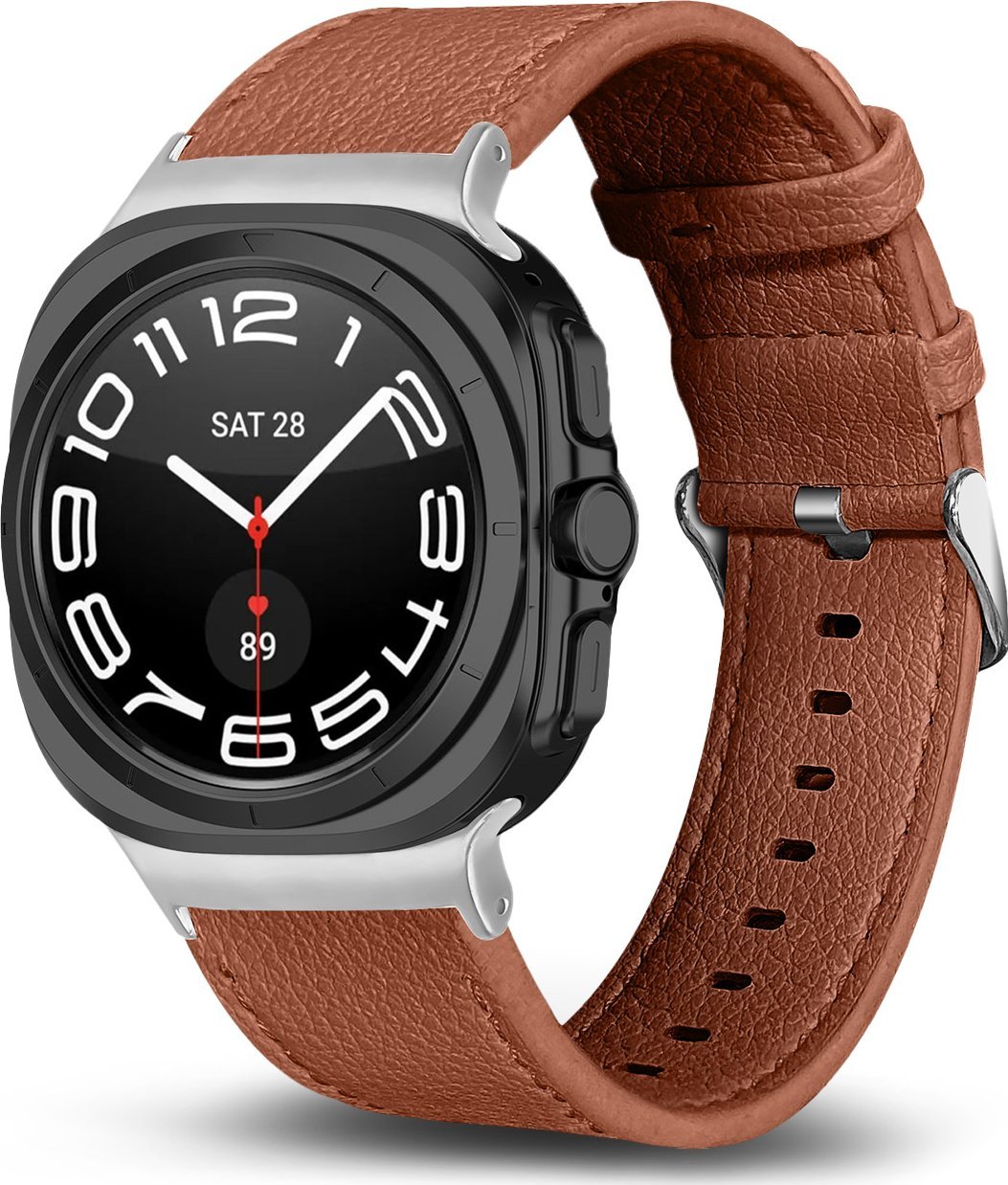 PASEK SKÓRZANY DO SAMSUNG Galaxy Watch Ultra SM-R705FZ 47mm LTE | PREMIUM