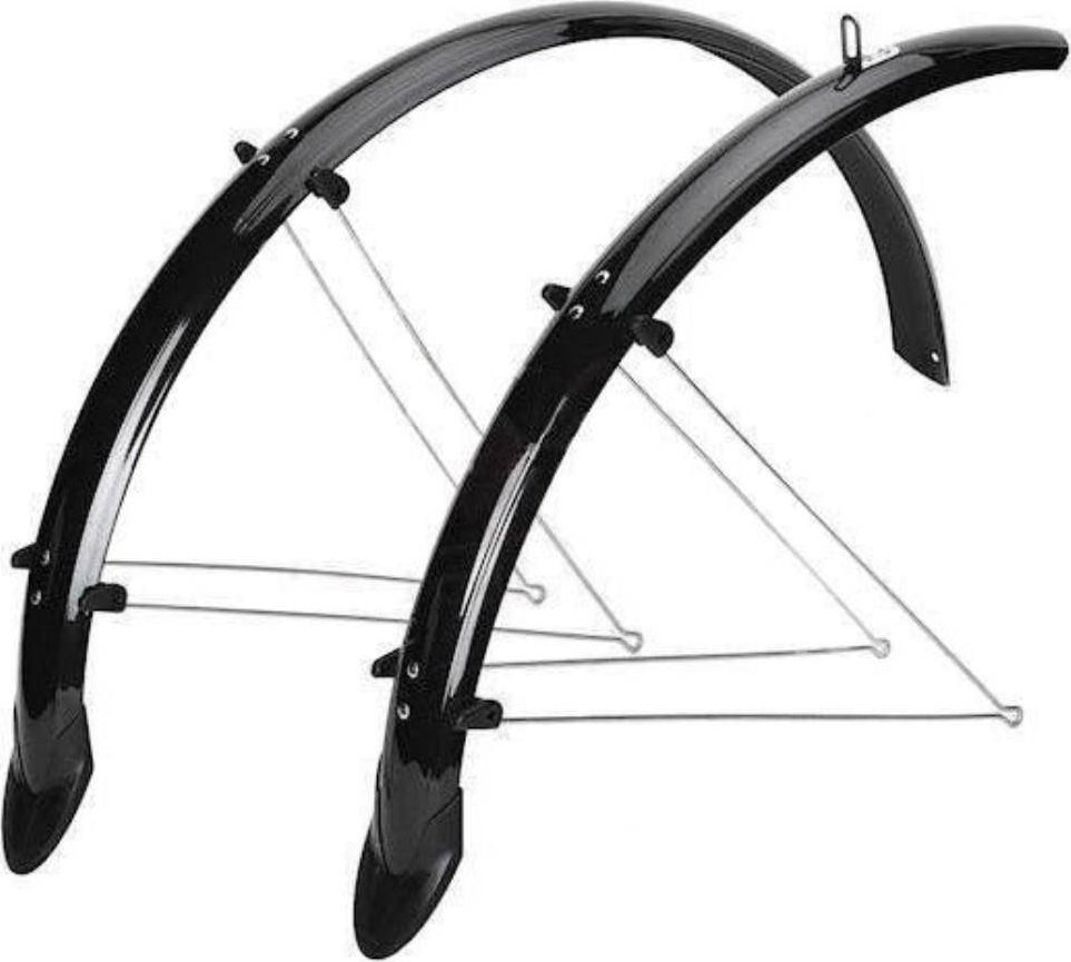 Orion Błotniki Orion 28" x 36 mm nylon aluminiowe czarne z chlapaczem Uniwersalny