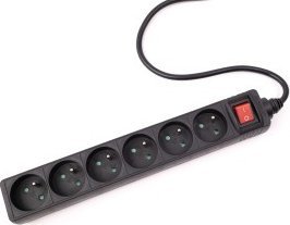 Listwa zasilająca Hama Standard 6 gniazd 3 m czarna (442237090000)