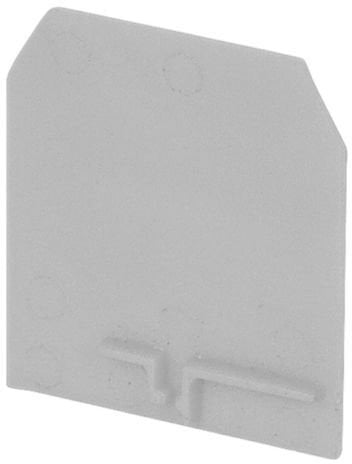 Płytka skrajna do złączek ZUG-G10 przegroda do złączek ZUG-G2,5 i ZUG-G4 szary PSU-10 A41-0208