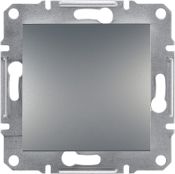 Schneider Electric Łącznik 1-biegunowy Asfora bez ramki stal (EPH0100162)