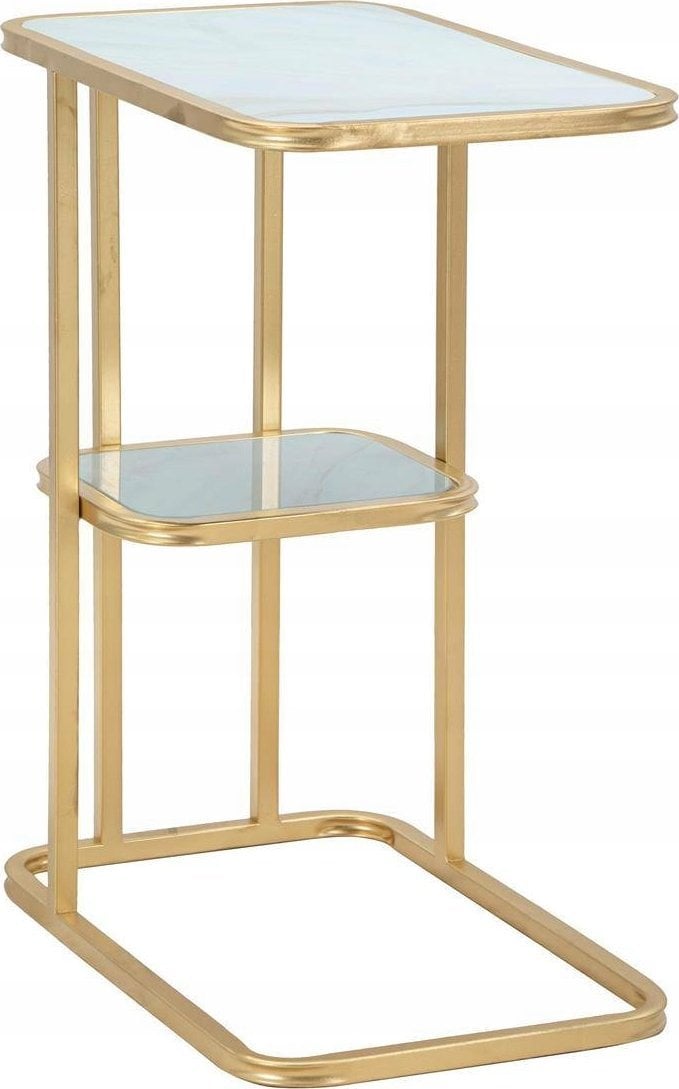 Ferretti Dwupoziomowy stolik boczny, wys. 60 cm