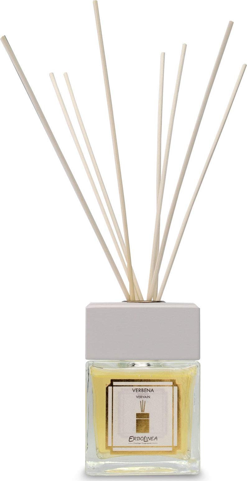 Dyfuzor zapachowy Aromika Erbolinea Kvapas namams su lazdelėmis Verbena, 100 ml ERBAMBVERB100