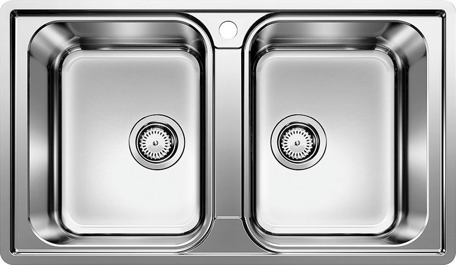 Zlewozmywak Blanco Lemis 8-IF stal szczotkowana (523039)