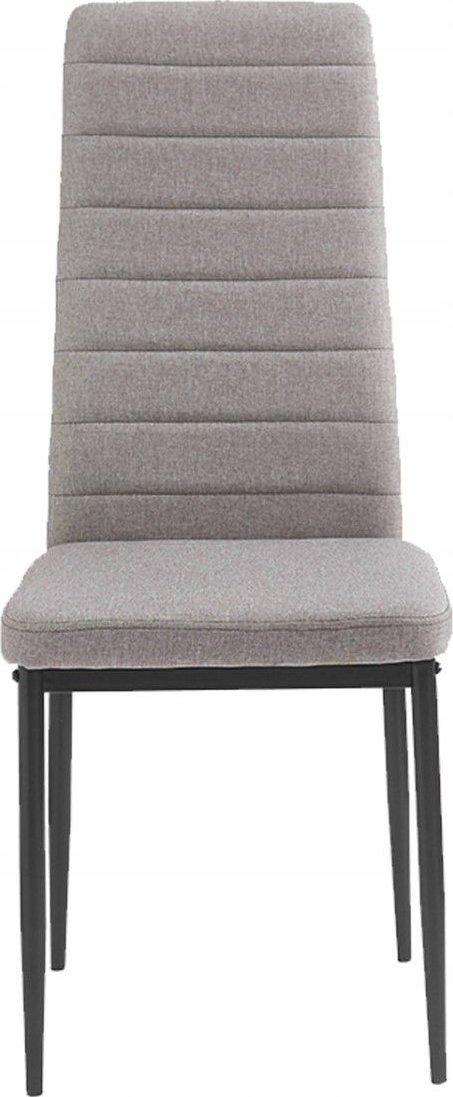 kontrast Krzesło tapicerowane nowoczesne do jadalni salonu Mark6 beżowe