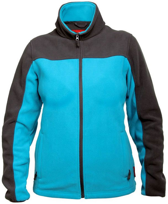 Lahti Pro Bluza polarowa damska turkusowa rozmiar L L4010303