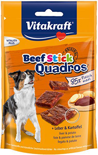 Vitakraft Beef Stick Quadros - wątróbka i ziemniaki 70g