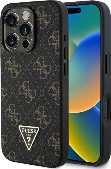 Guess Guess GUHCP16XPG4GPK iPhone 16 Pro Max 6.9" czarny/black hardcase New 4G Triangle