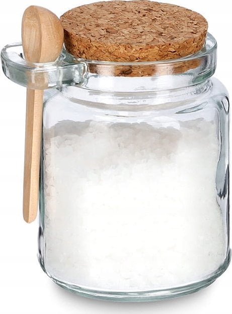 Zeller Słoik zamykany korkiem z praktyczną łyżeczką, 250 ml