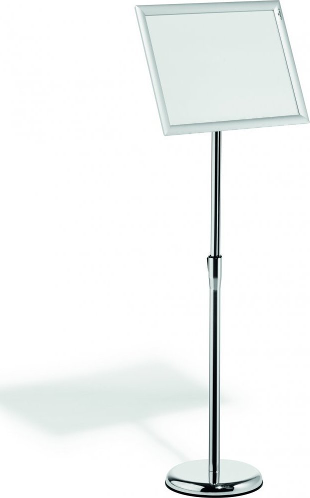 Durable DURABLE Bodenständer INFO Aluminium Klapprahmen A3 silber