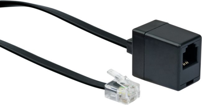 Schwaiger Schwaiger Telefonkabel Verl. RJ11 6P4C -> RJ11 6P4C 10m