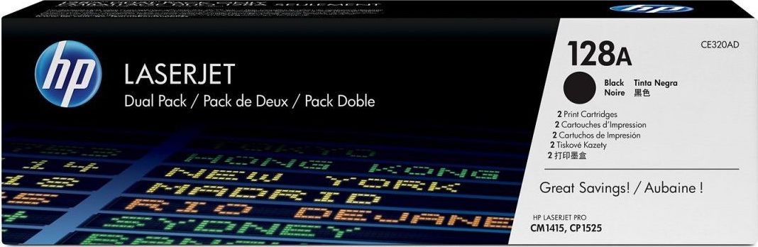 Toner HP 128AD Black Oryginał (CE320AD)