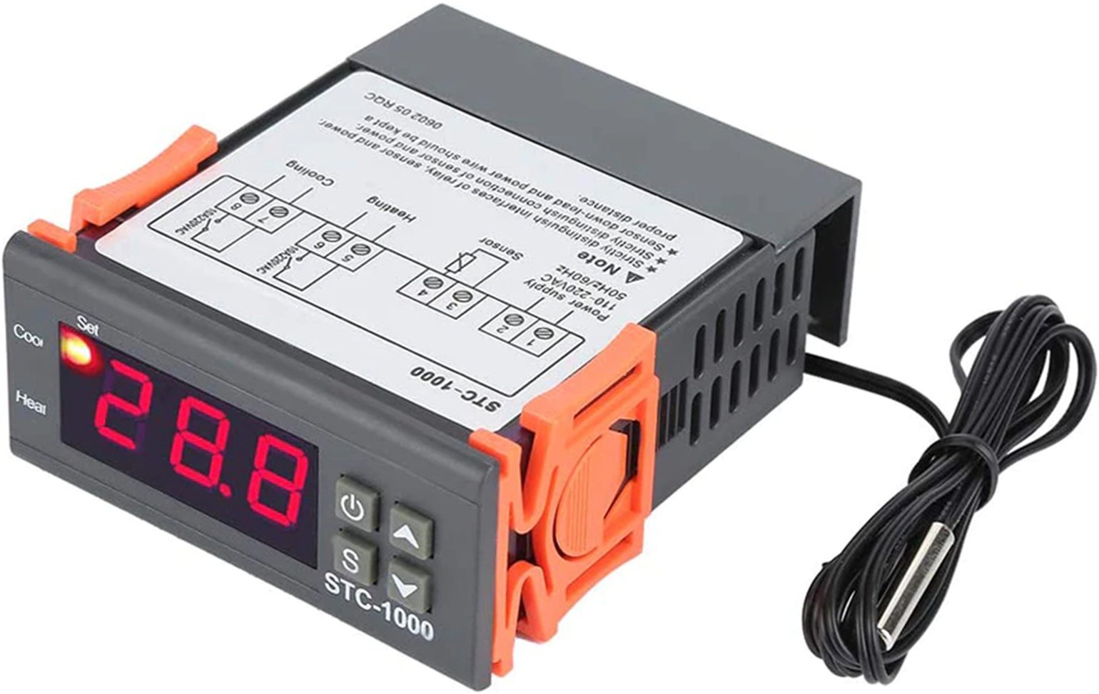 Termostat 230V STC-1000