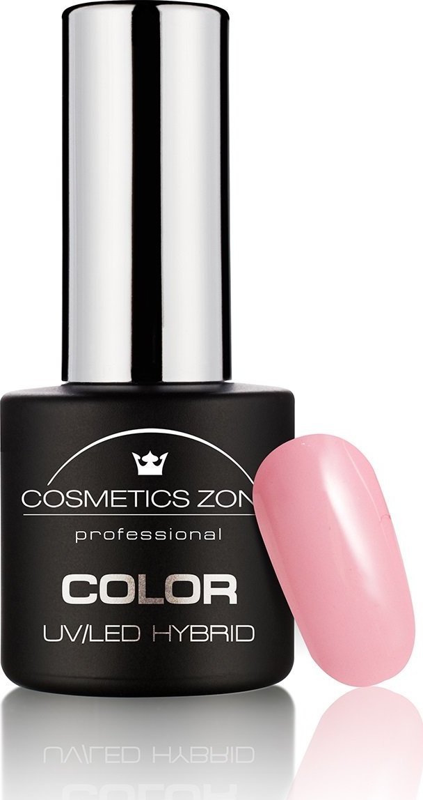 Cosmetics Zone Lakier hybrydowy brudny róż 7ml - Miss U Rose 336