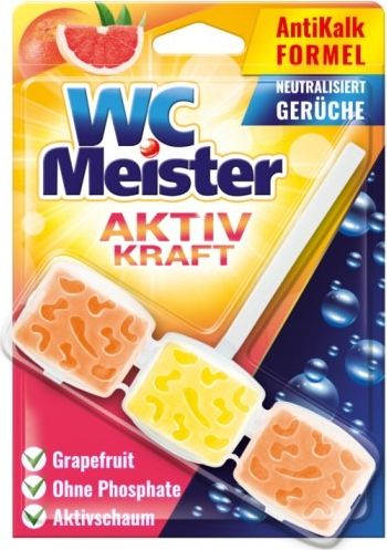 WC Meister Zawieszka do toalety WC Meister - zapach grejpfruta uniwersalny