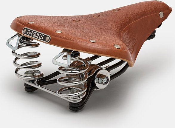 Brooks Siodełko BROOKS B66 SHORT, Honey, Steel Rail, Waga 1020g, Linia Leather (NEW)