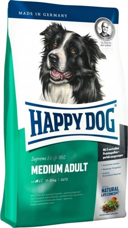 Happy Dog Supreme Fit&Vital Medium Adult, 4 kg