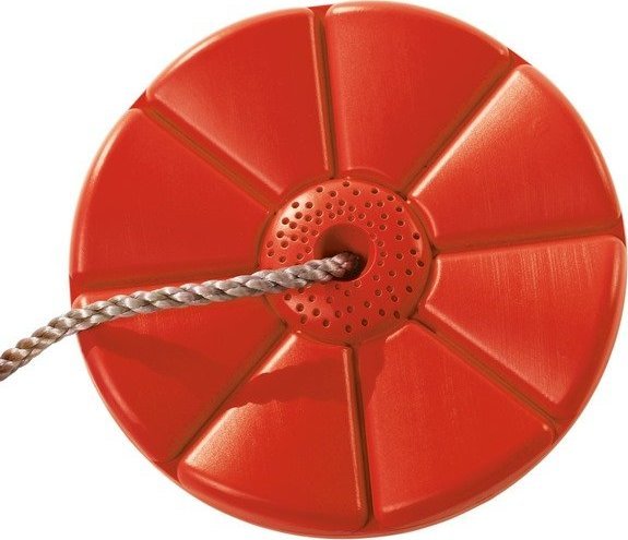 Huśtawka KBT Huśtawka okrągła Kwiatek na plac zabaw - czerwona