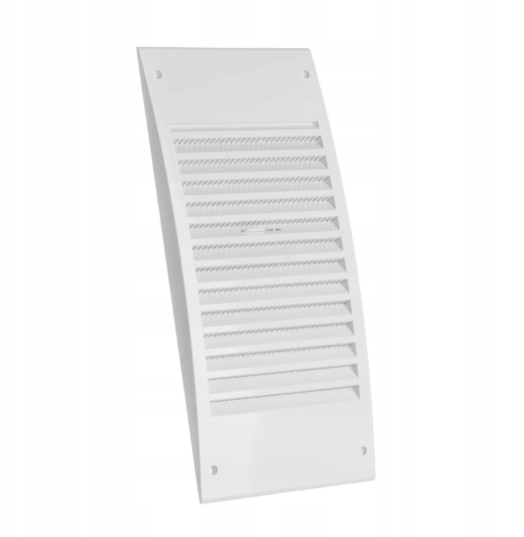 GRILLE PLASTIC ADJUSTABLE 300X140, WHITE