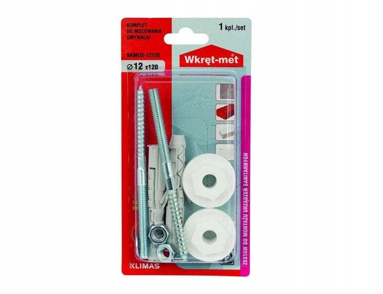 WASH BASIN FIXING KIT 12X120 2PCS (40)