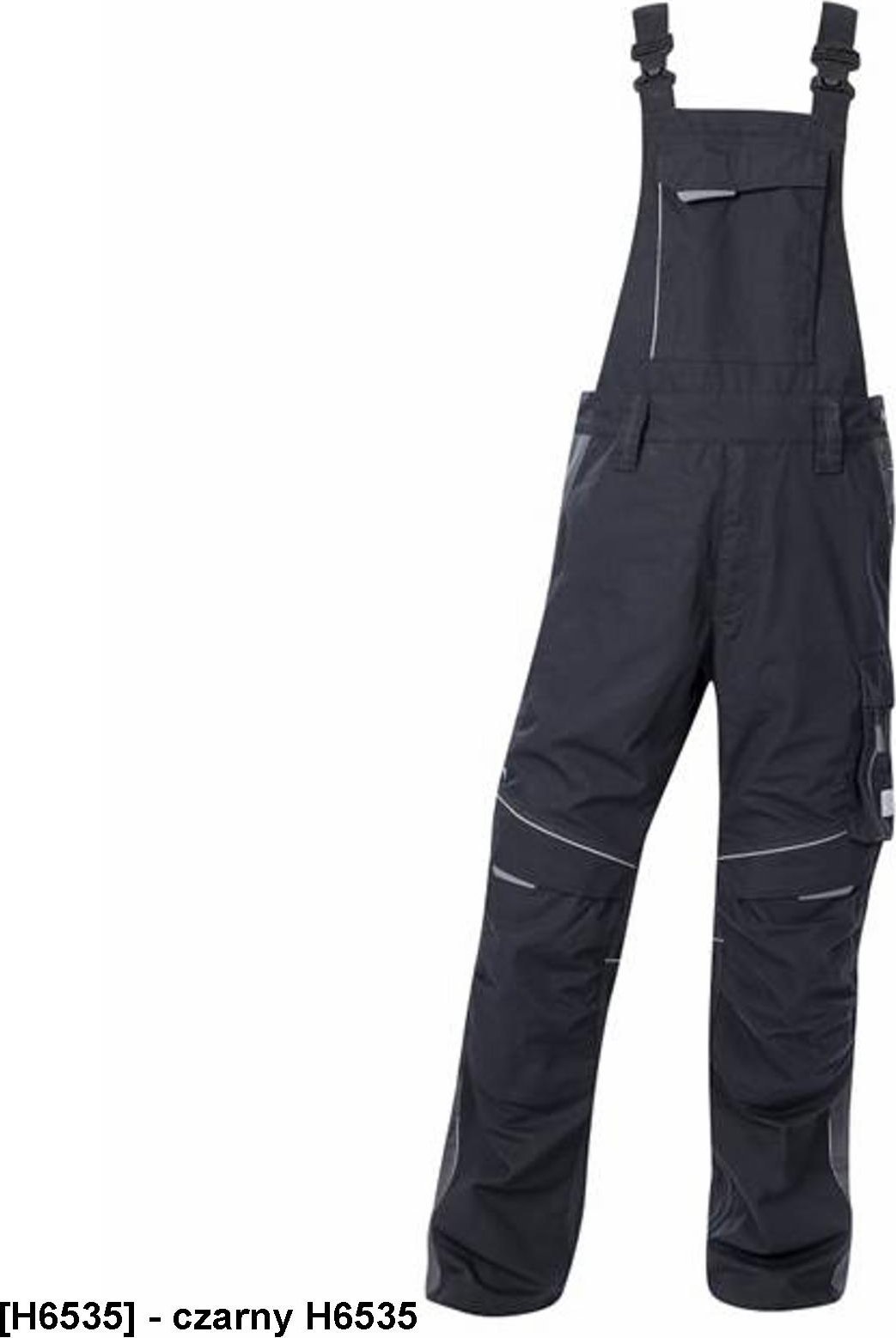 Ardon ARDON URBAN+ - Spodnie ogrodniczki ARDONURBAN+ khaki skrócone - czarny H6535 XL