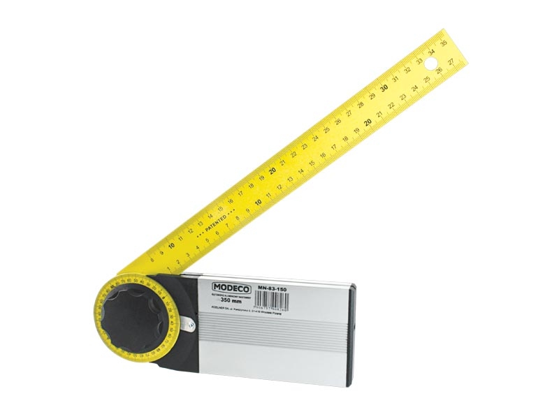 Modeco Kątownik aluminiowy nastawny 33,5x750mm - MN-83-154