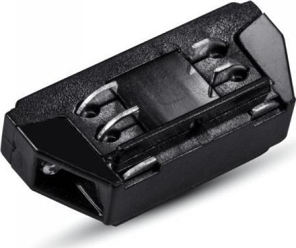 V-TAC Łącznik Szynoprzewodu V-TAC Ukryty Track Light 3 fazowy Czarny