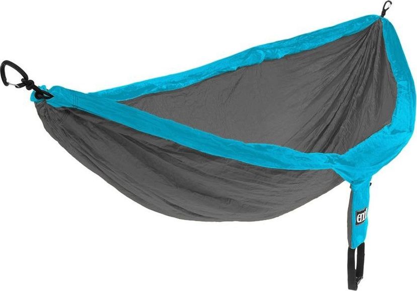 Eno Hamak wyprawowy ENO DoubleNest - teal/charcoal Uniwersalny