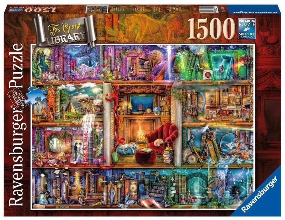 Puzzle 1500 Bogata bilblioteka
