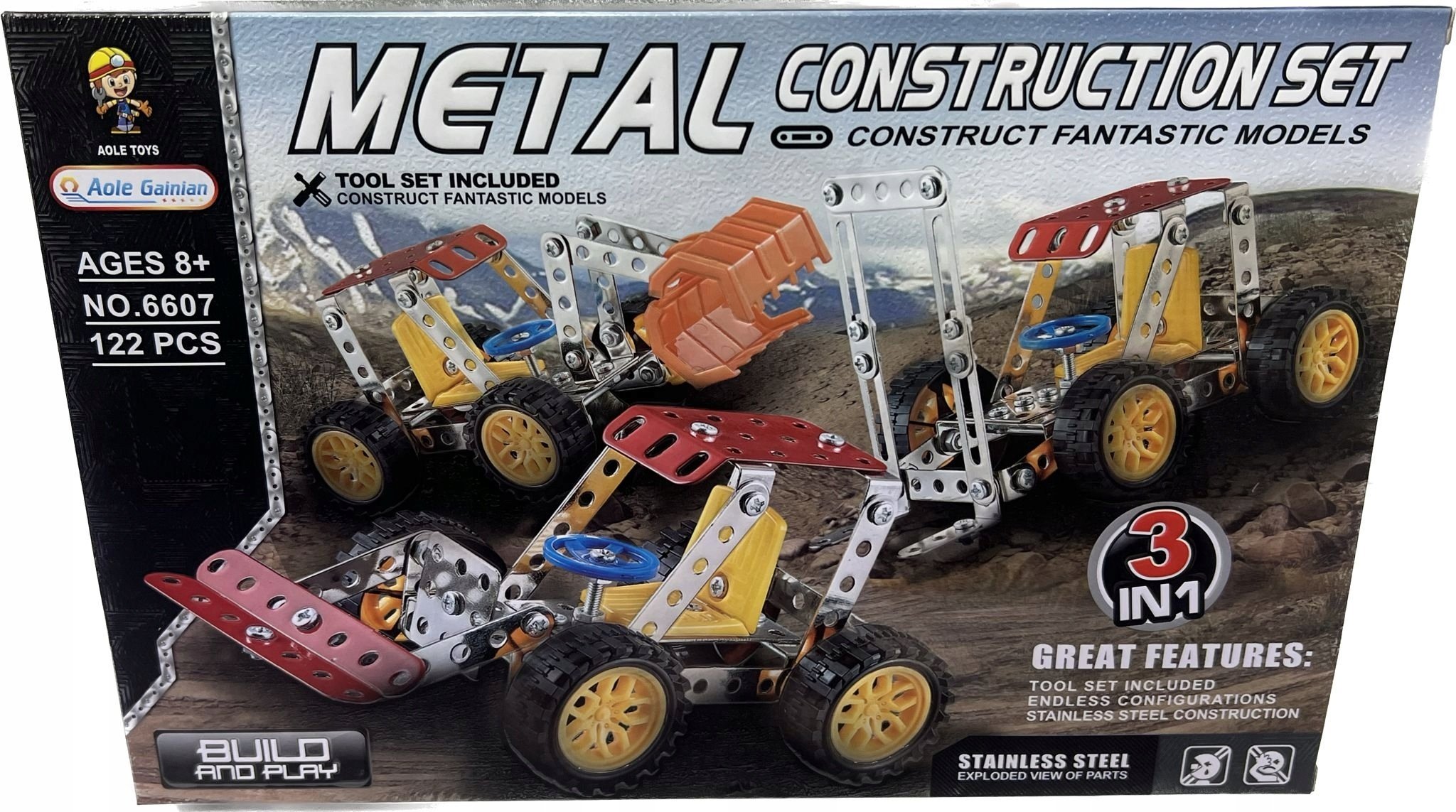 Konstruktor metalowy maszyna