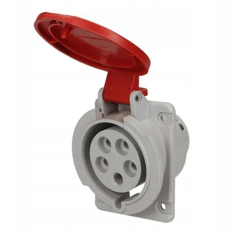 Gniazdo tablicowe skośne 32A 5P 400V IP54 SP23333