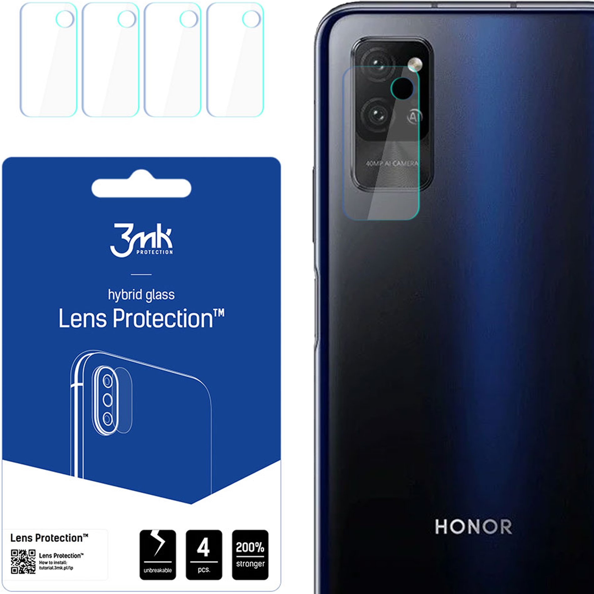 HONOR PLAY 4 PRO 5G - 3MK LENS PROTECTION
