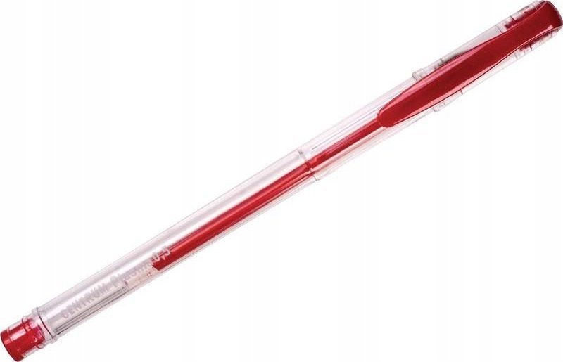 Centrum DŁUGOPIS ŻELOWY PLASMA CZERWONY 0,7MM
