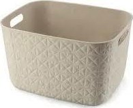 Curver CURVER KOSZYK L BEŻOWY SOFTEX 19L