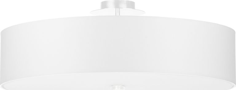 Lampa sufitowa Sollux Lampa przysufitowa biała do salonu Sollux SKALA SL.0761