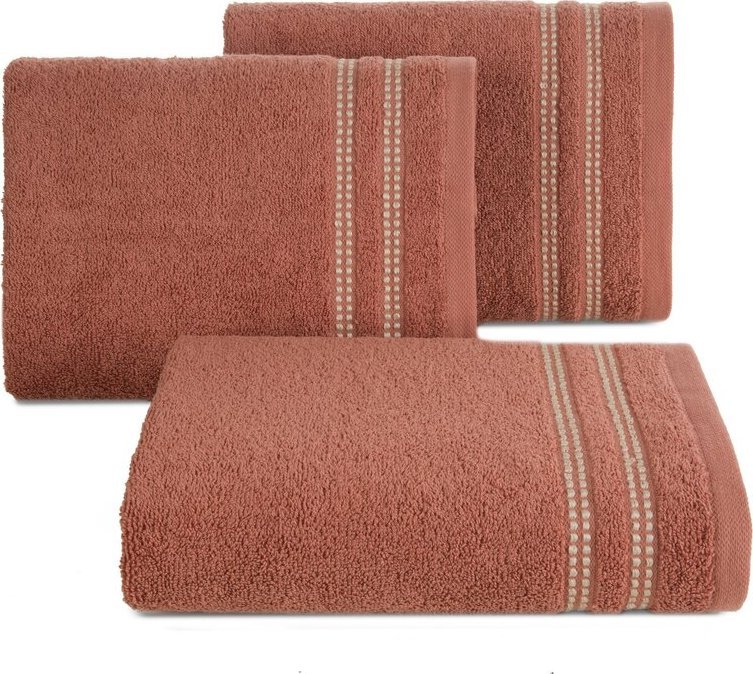 Eurofirany RĘCZNIK ALLY (08) 50 X 90 CM CEGLASTY