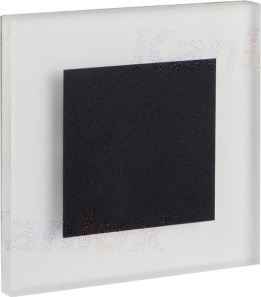 Oprawa schodowa Kanlux Oprawa przyschodowa LED 0,8W 12V APUS LED B-NW czarna 14lm 4000K 26538