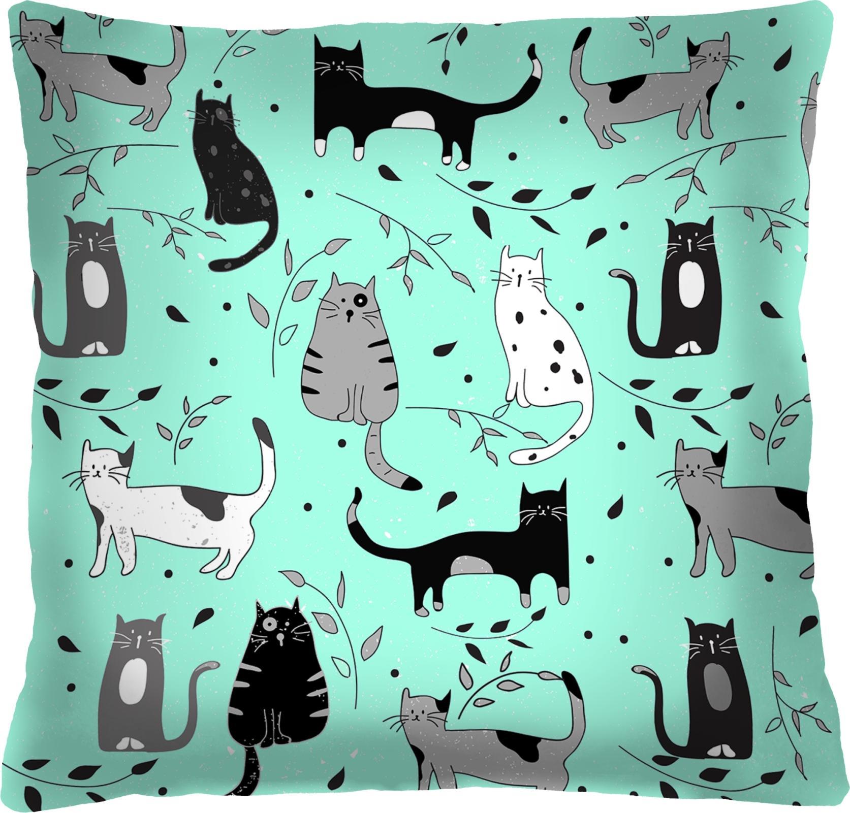 Bertoni-arco Poduszka - LAZY CATS - 40x40 cm