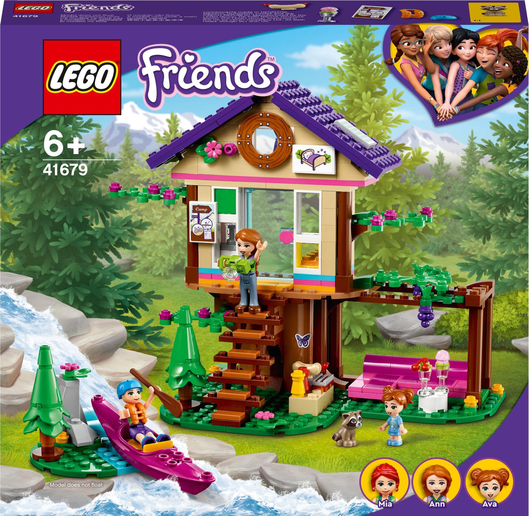 LEGO Friends Leśny domek (41679)