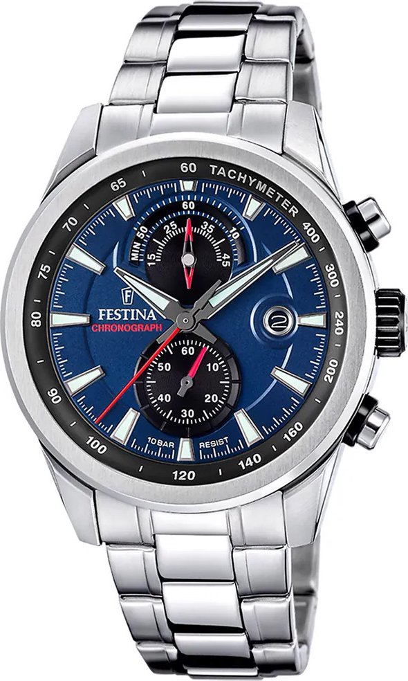 Zegarek męski Festina F20694-5 srebrny